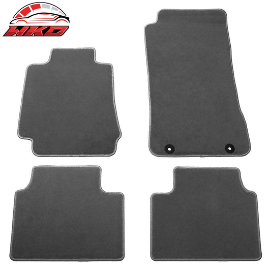 17-24 Alfa Romeo Giulia Anti-Slip Front Rear Floor Mats Nylon 4PCS - Gray | Wholesale