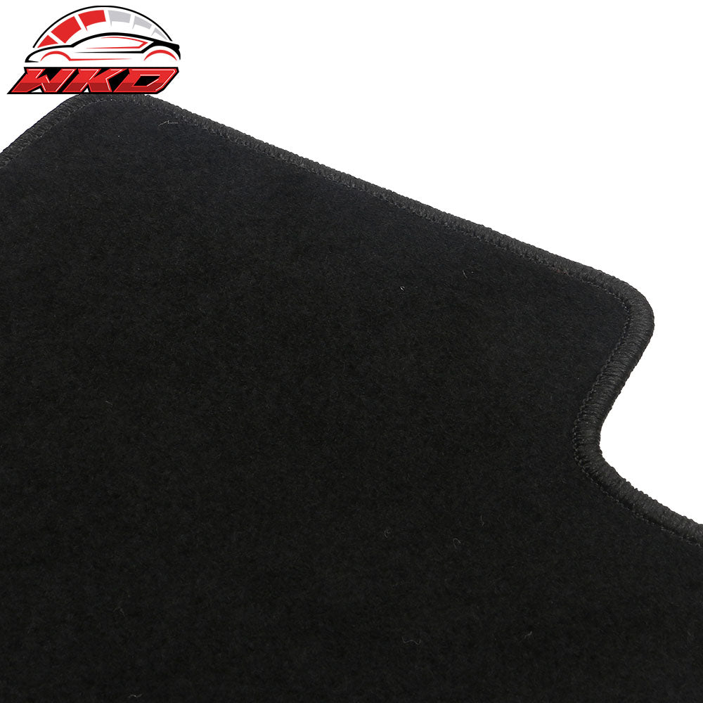 Fits 17-23 Nissan Armada QX80 Anti-Slip Front Rear Floor Mats Nylon 3PCS - Black