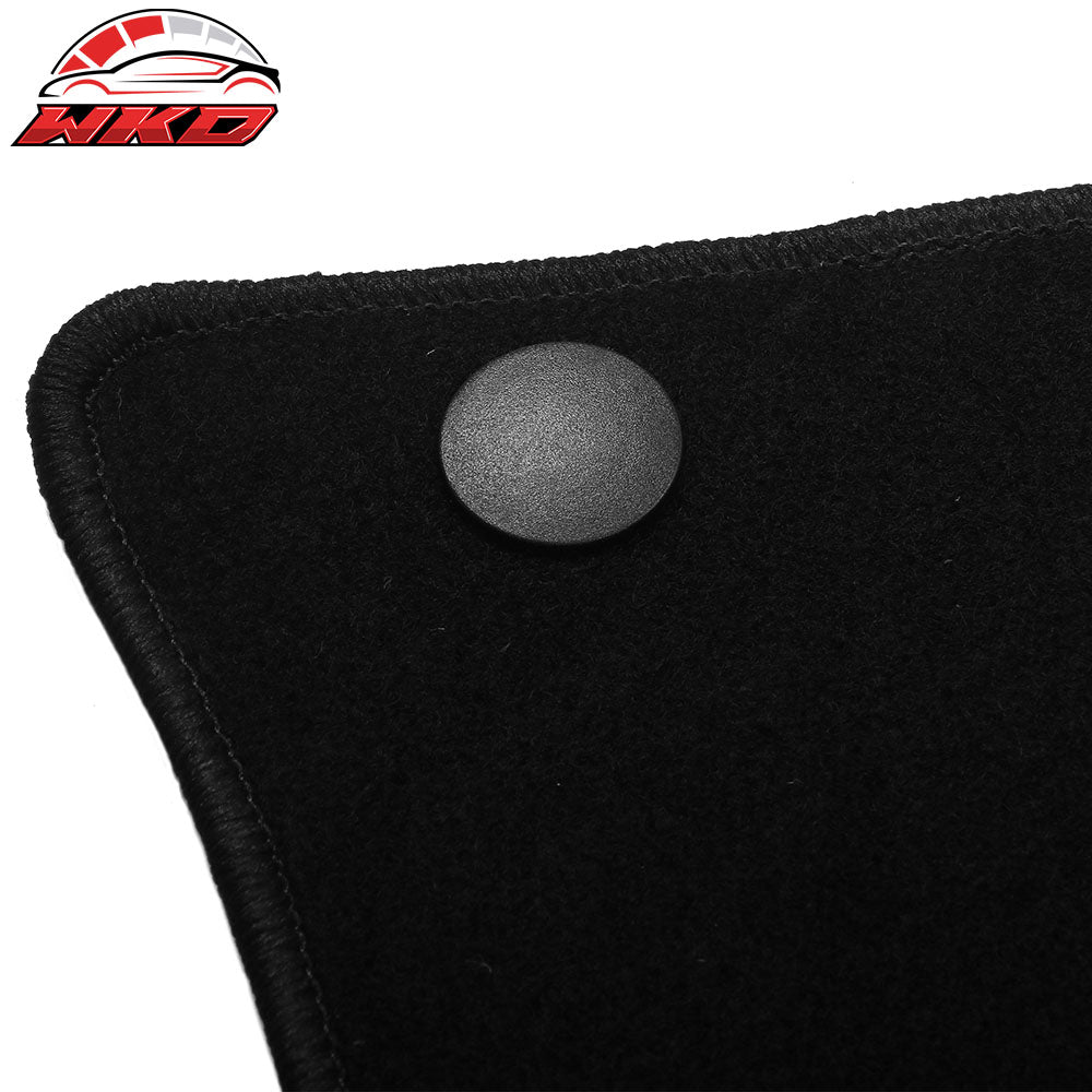 Fits 19-25 Nissan Altima Anti-Slip Front Rear Floor Mats Carpet Nylon 4PCS Black