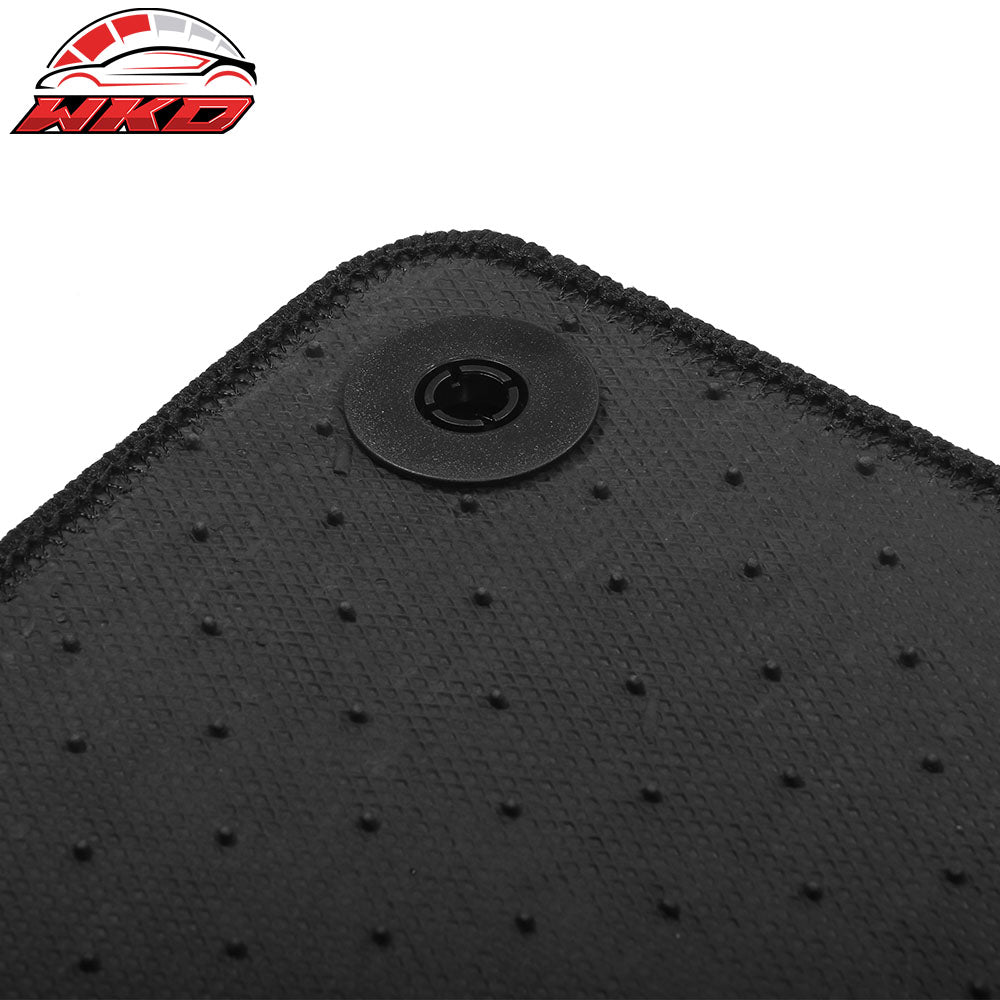 Fits 19-25 Nissan Altima Anti-Slip Front Rear Floor Mats Carpet Nylon 4PCS Black