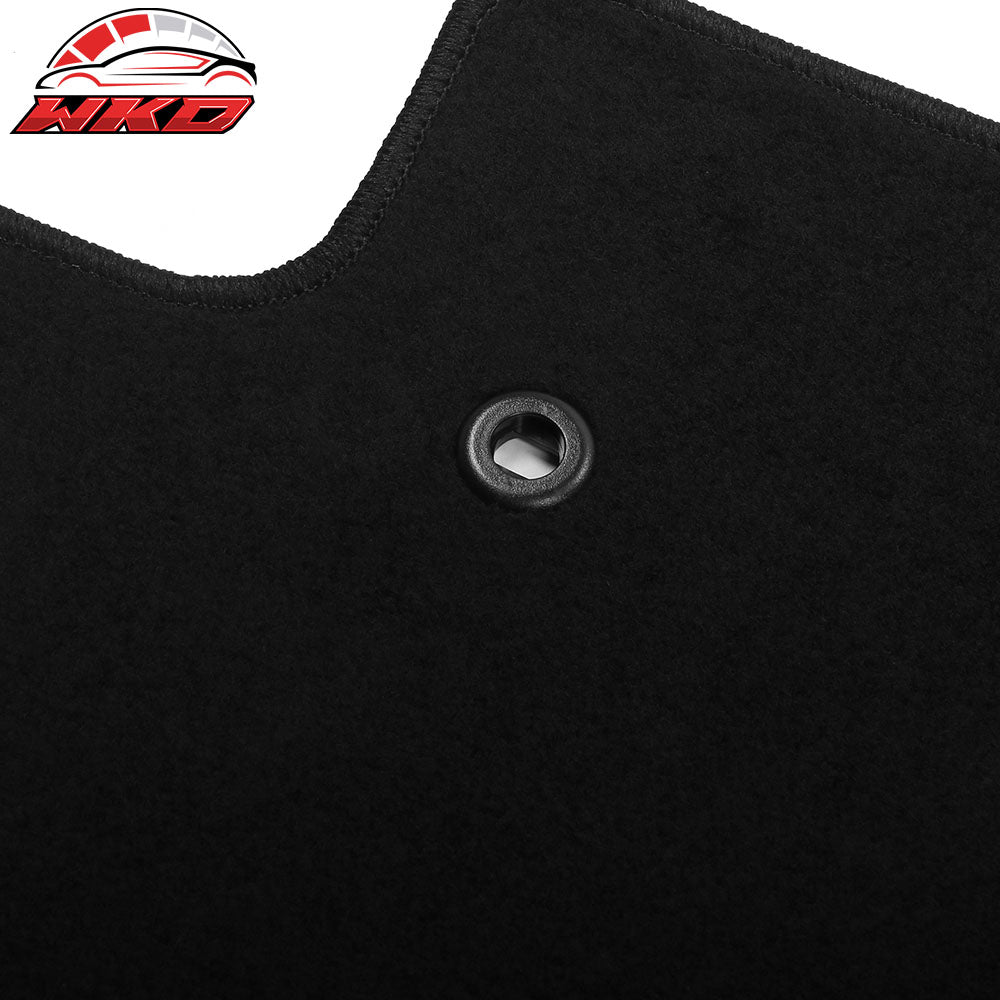 Fits 19-24 Honda Passport & 16-22 Pilot Anti-Slip Floor Mats Nylon 3PCS - Black