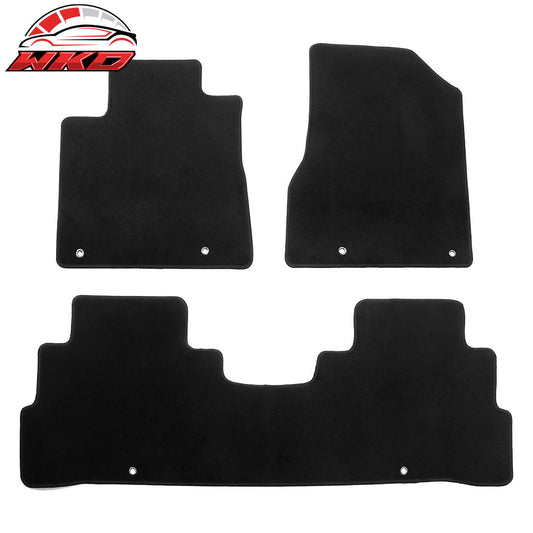 2015-24Ā Nissan Murano Anti-Slip Front Rear Floor Mats Carpet Nylon 3PCS Black | Wholesale