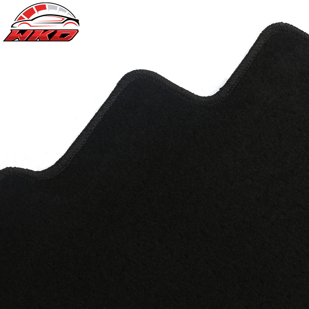 Fits 15-24Ā Nissan Murano Anti-Slip Front Rear Floor Mats Carpet Nylon 3PCS Black