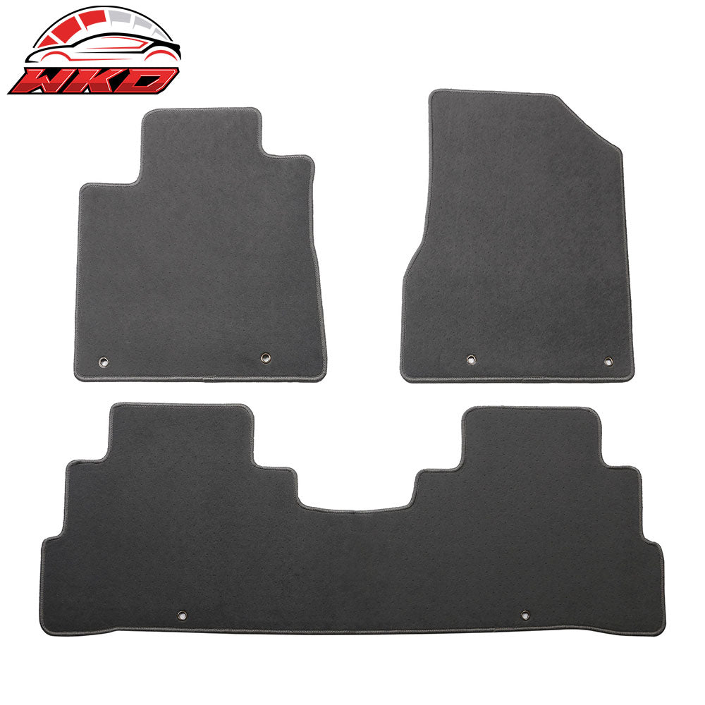 2015-24Ā Nissan Murano Anti-Slip Front Rear Floor Mats Carpet Nylon 3PCS Gray | Wholesale