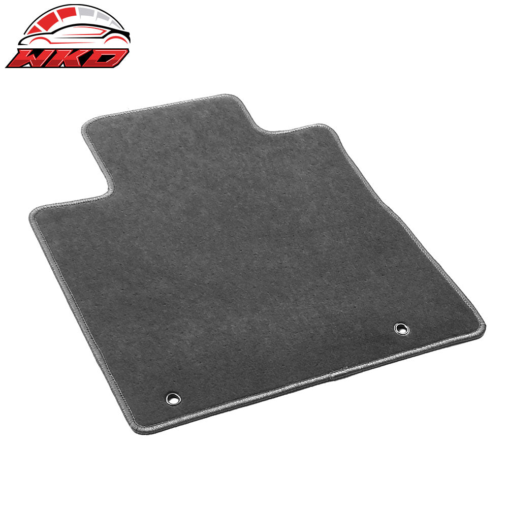 Fits 15-24Ā Nissan Murano Anti-Slip Front Rear Floor Mats Carpet Nylon 3PCS Gray