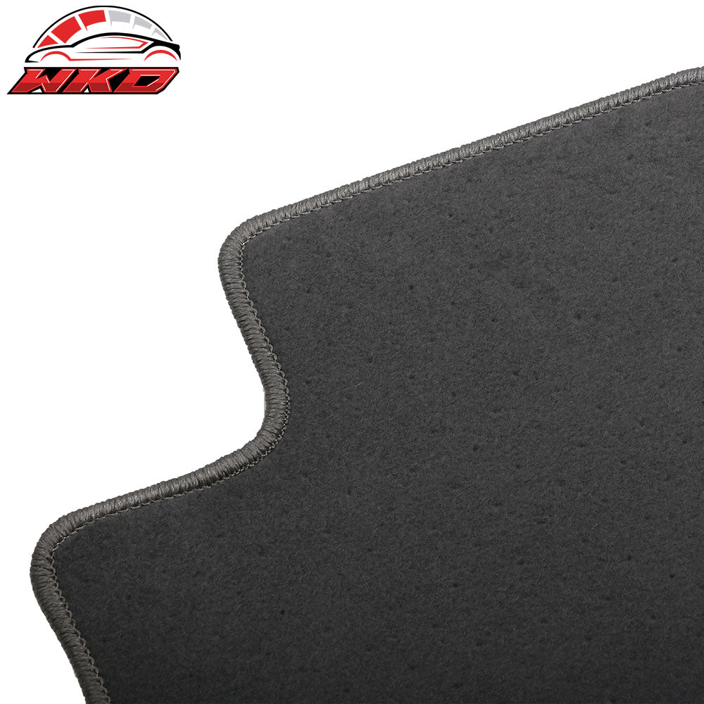 Fits 15-24Ā Nissan Murano Anti-Slip Front Rear Floor Mats Carpet Nylon 3PCS Gray