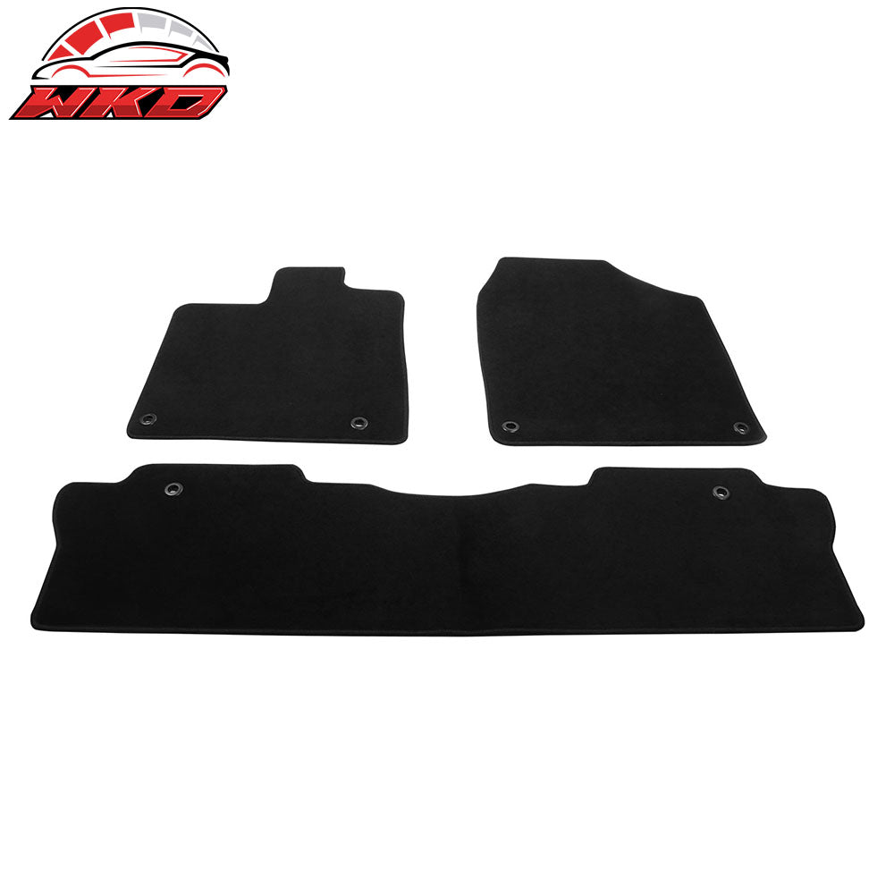 Wholesale 17-25 Honda Ridgeline Anti-Slip Front Rear Floor Mat Carpet Nylon 3PCS Black