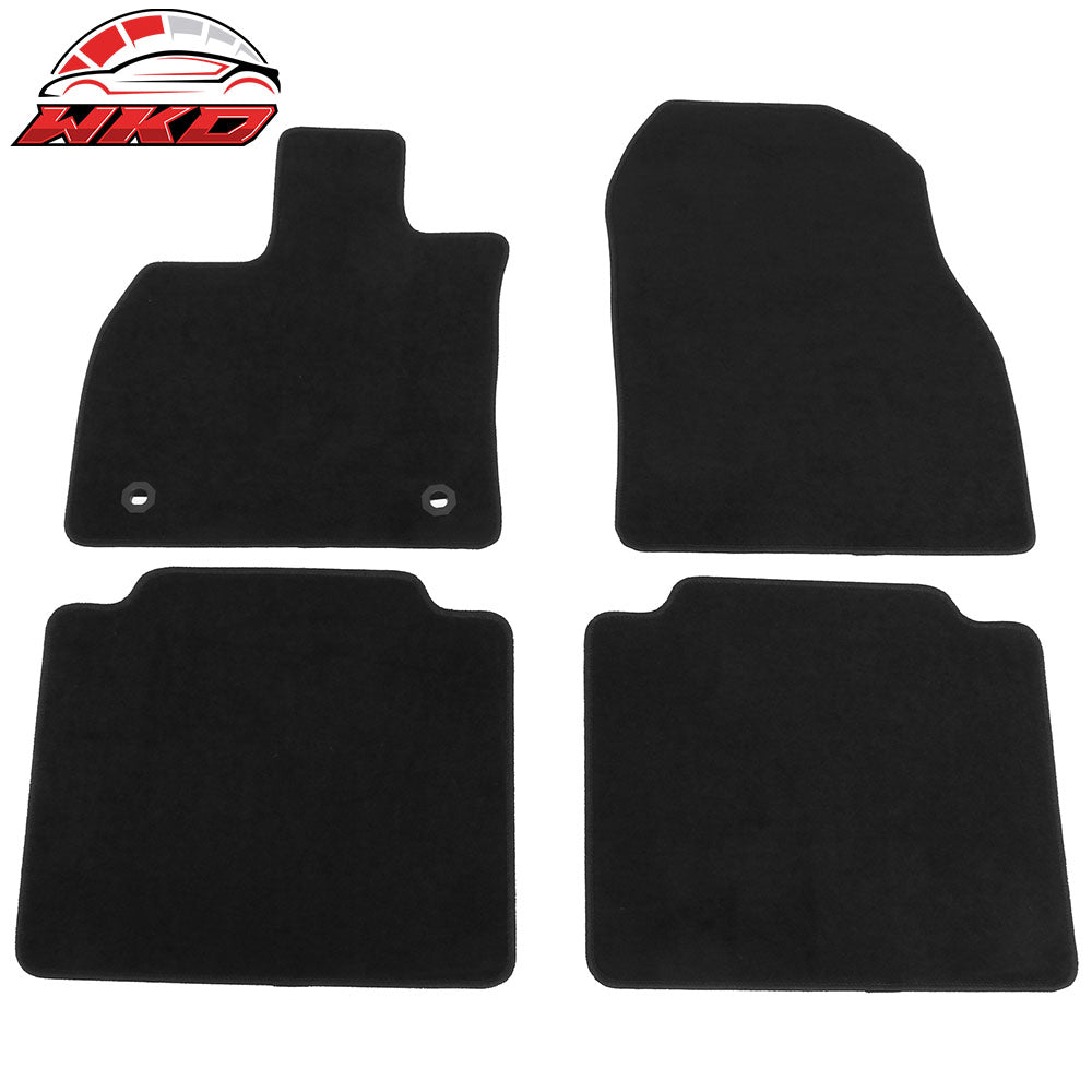 2023-25 Toyota bZ4X & Subaru Solterra 4PCS Car Floor Mats Carpets Nylon Black | Wholesale