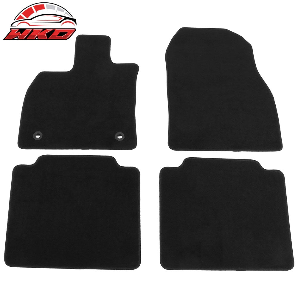 2023-26 Toyota bZ4X & Subaru Solterra 4PCS Car Floor Mats Carpets Nylon Black | Wholesale