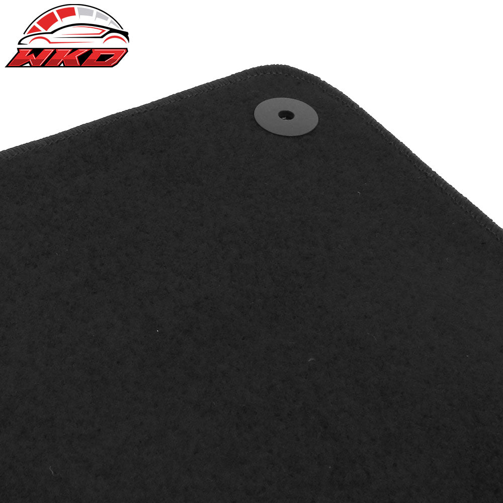 Fits 17-25 Audi Q7 SQ7 & 19-25 Q8 SQ8 RSQ8 4PCS Floor Mats Carpets Nylon Black