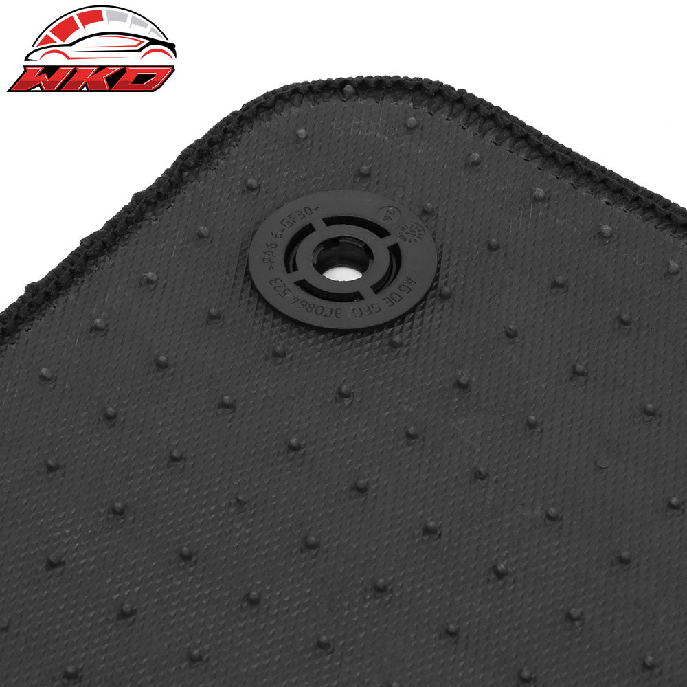 Fits 17-25 Audi Q7 SQ7 & 19-25 Q8 SQ8 RSQ8 4PCS Floor Mats Carpets Nylon Black