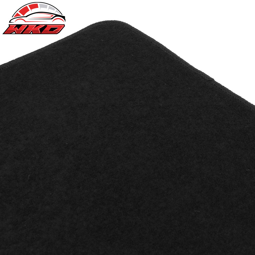 Fits 22-24 BMW I20 iX Nylon Front Rear Floor Mats Full Coverage Carpet Black 4PC