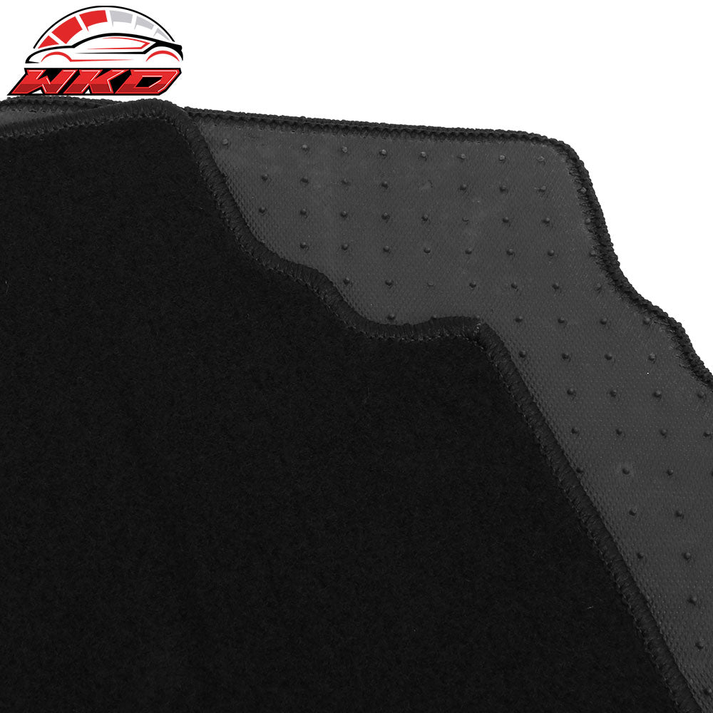 Fits 23-24 Toyota Prius Prime Auto Nylon Floor Mats Front Rear Carpet Black 4PCS