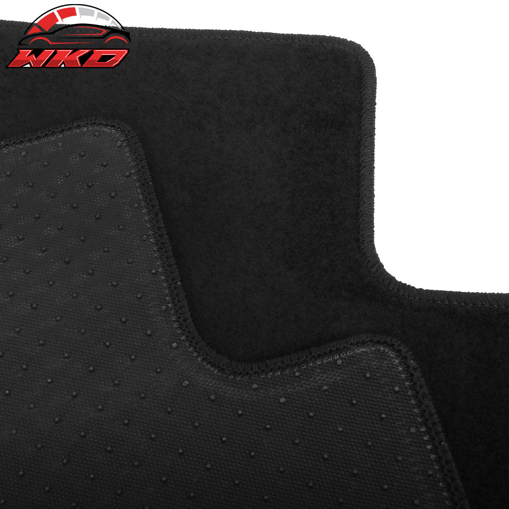 Fits 16-25 Volvo XC90 PHEV & MHEV Anti-Slip Floor Mats Carpets Nylon 4PCS Black