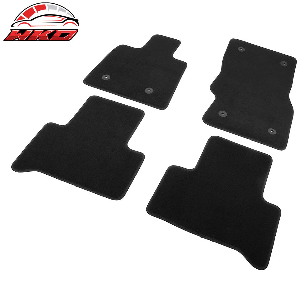 Fits 18-25 Alfa Romeo Stelvio Anti-Slip Front Rear Floor Mats Carpet Nylon 4PCS
