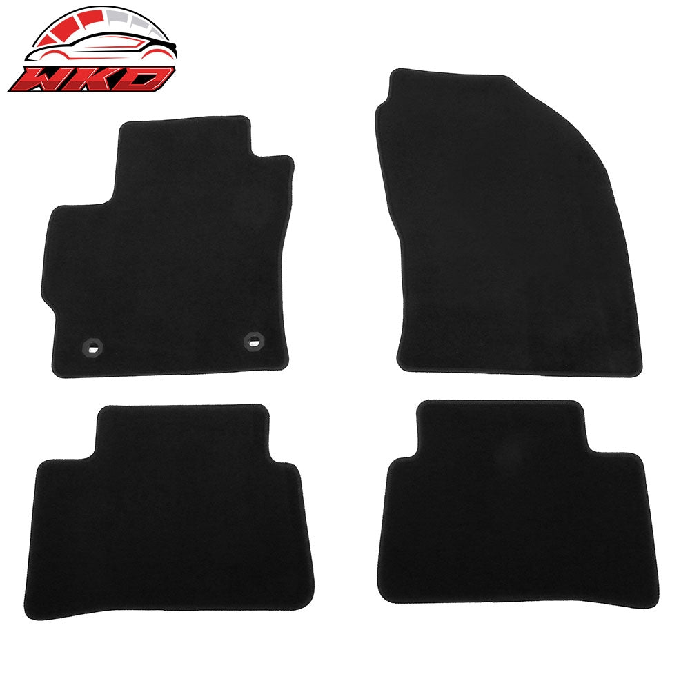 2022-26 Toyota Corolla Cross GAS FWD Anti-Slip Floor Mats Carpets Nylon Black | Wholesale