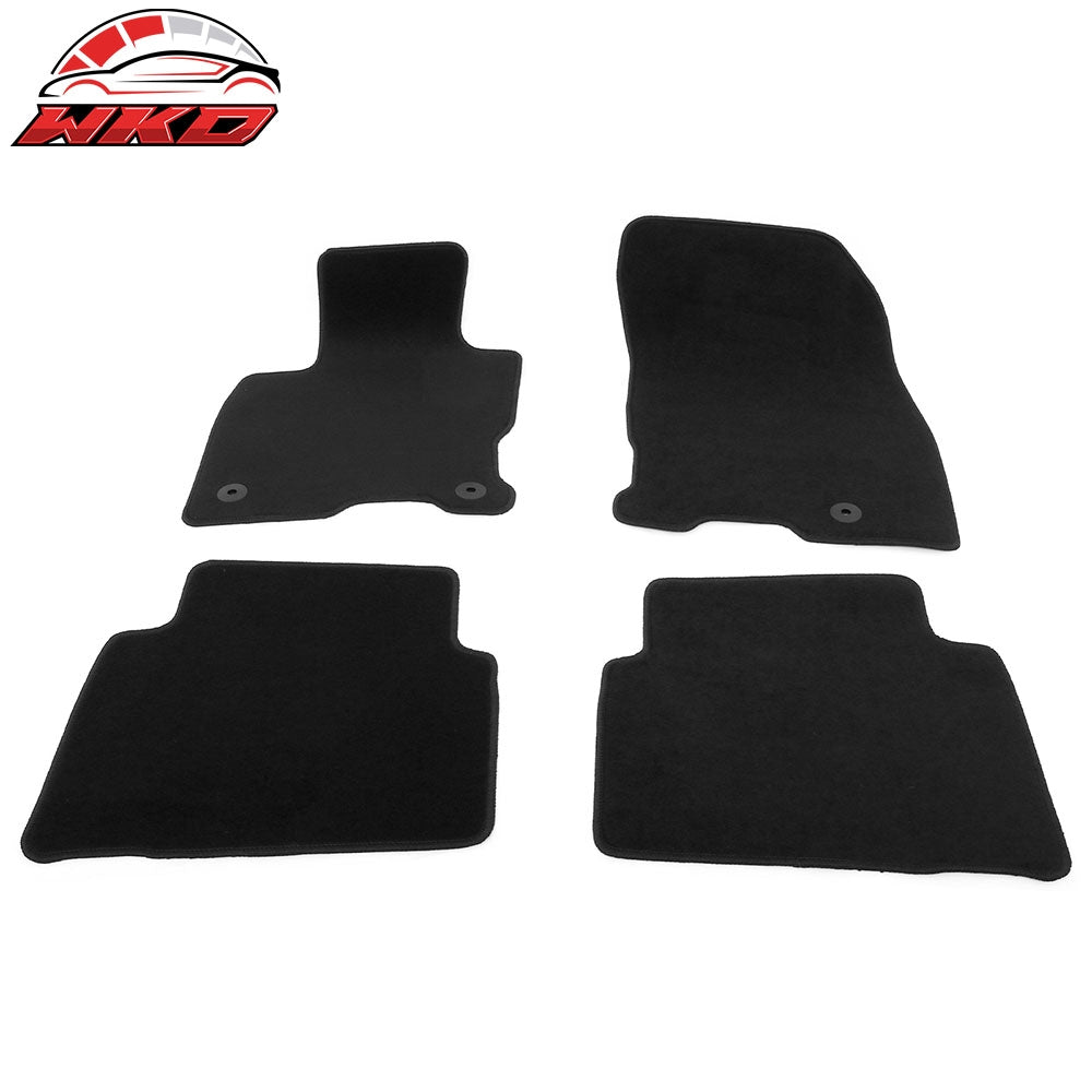 For 20-25 Lincoln Corsair Anti-Slip Front Rear Floor Mats Carpet Nylon Black 4PC