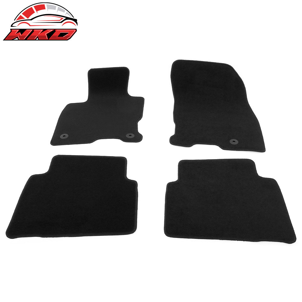 For 20-25 Lincoln Corsair Anti-Slip Front Rear Floor Mats Carpet Nylon Black 4PC