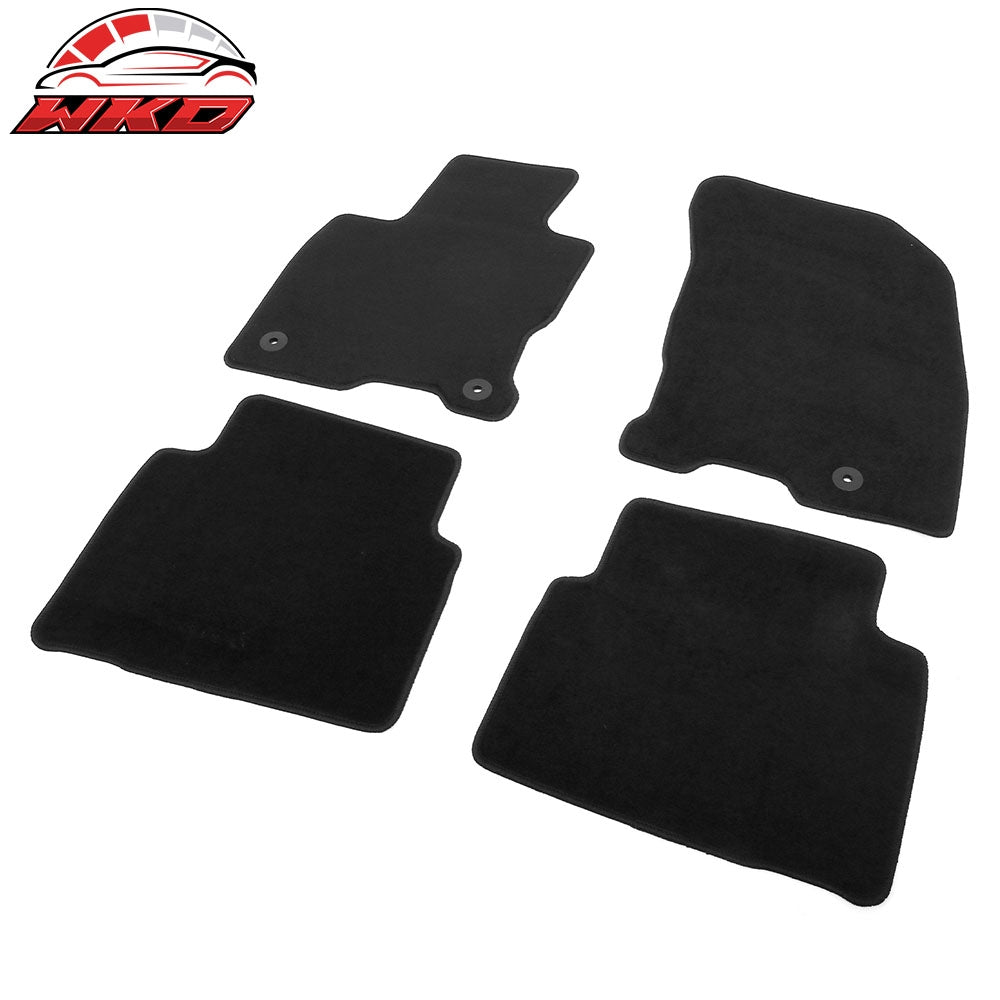 For 20-25 Lincoln Corsair Anti-Slip Front Rear Floor Mats Carpet Nylon Black 4PC
