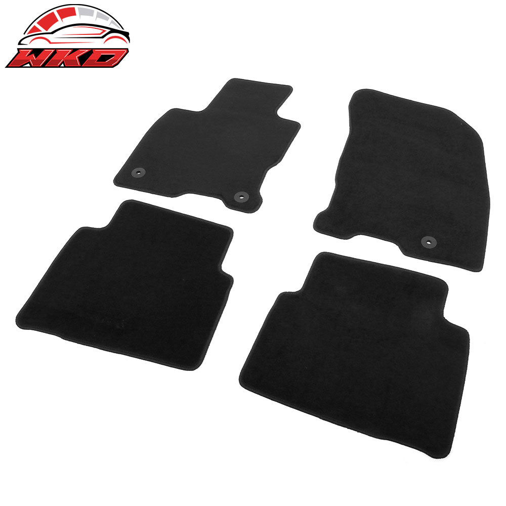 For 20-25 Lincoln Corsair Anti-Slip Front Rear Floor Mats Carpet Nylon Black 4PC