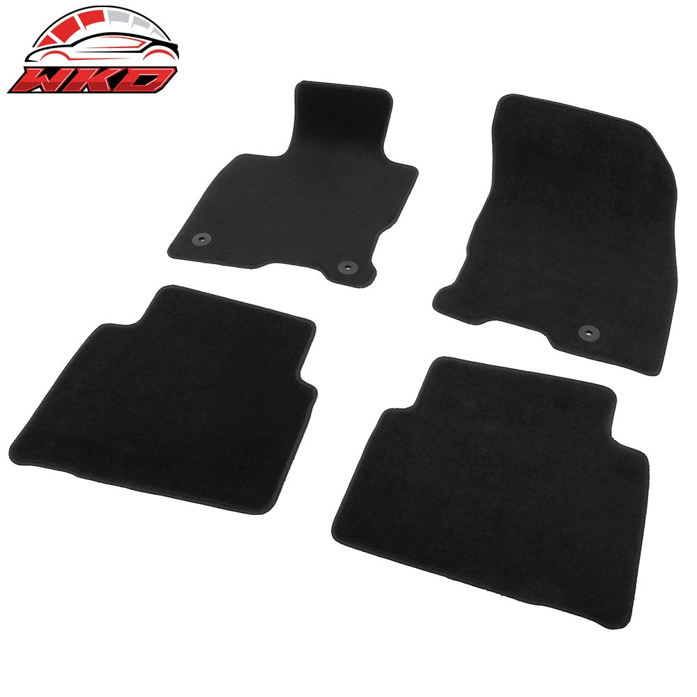 For 20-25 Lincoln Corsair Anti-Slip Front Rear Floor Mats Carpet Nylon Black 4PC