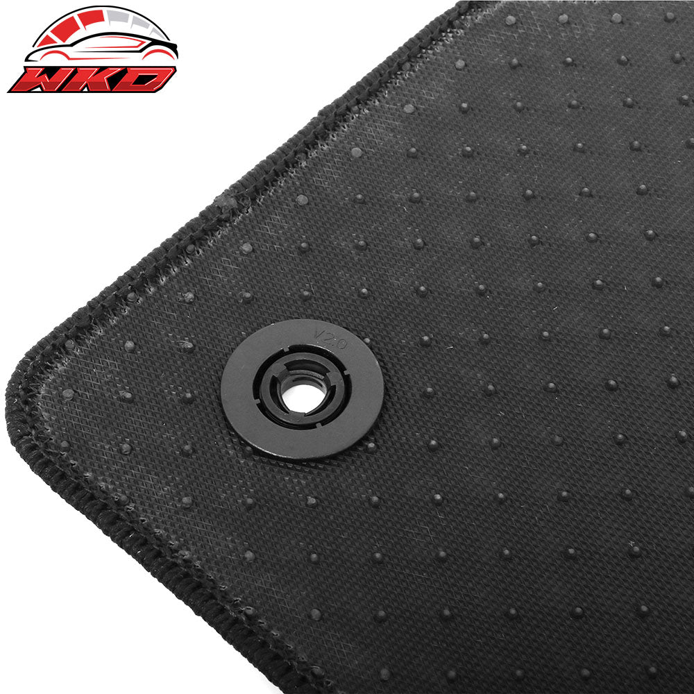 For 20-25 Lincoln Corsair Anti-Slip Front Rear Floor Mats Carpet Nylon Black 4PC