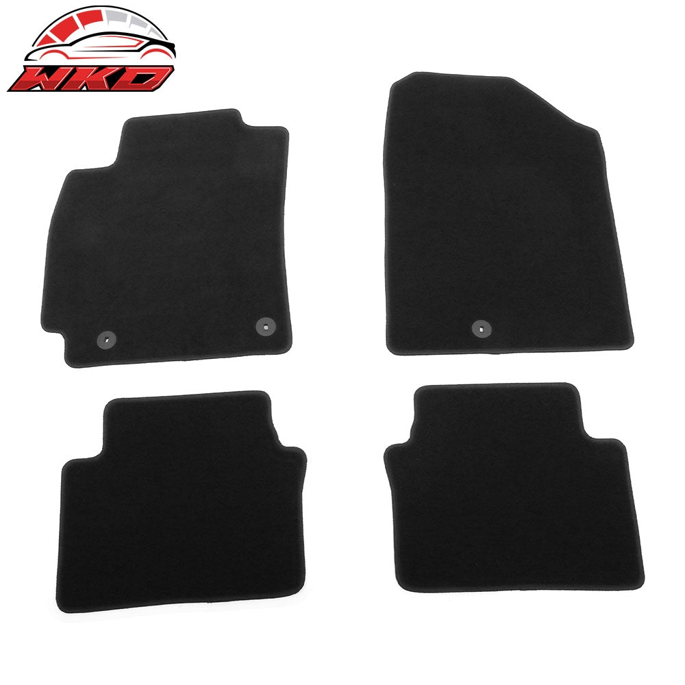 2019-21 Hyundai Veloster Anti-Slip First Second Row Floor Mats Carpets Nylon | Wholesale - Wikond Auto
