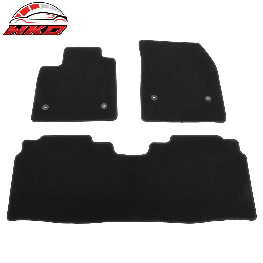 24-25 Acura ZDX Anti-Slip First Second Row Floor Mats Carpets Nylon 3PCS | Wholesale