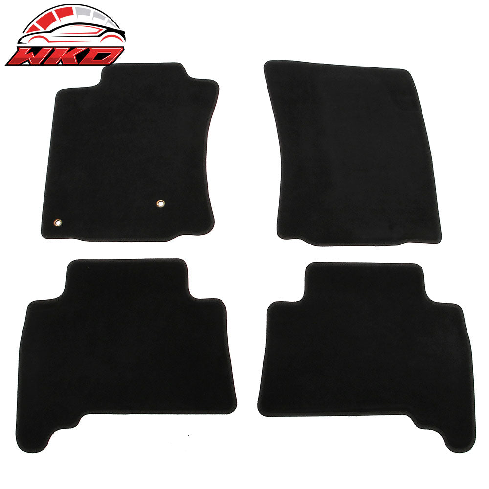 Wholesale 10-12 Toyota 4Runner Anti-Slip First Second Row Floor Mats Carpet Nylon 4PC
