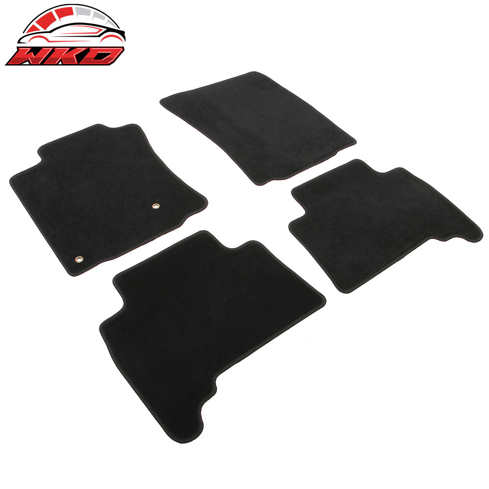 Fits 10-12 Toyota 4Runner Anti-Slip First Second Row Floor Mats Carpet Nylon 4PC