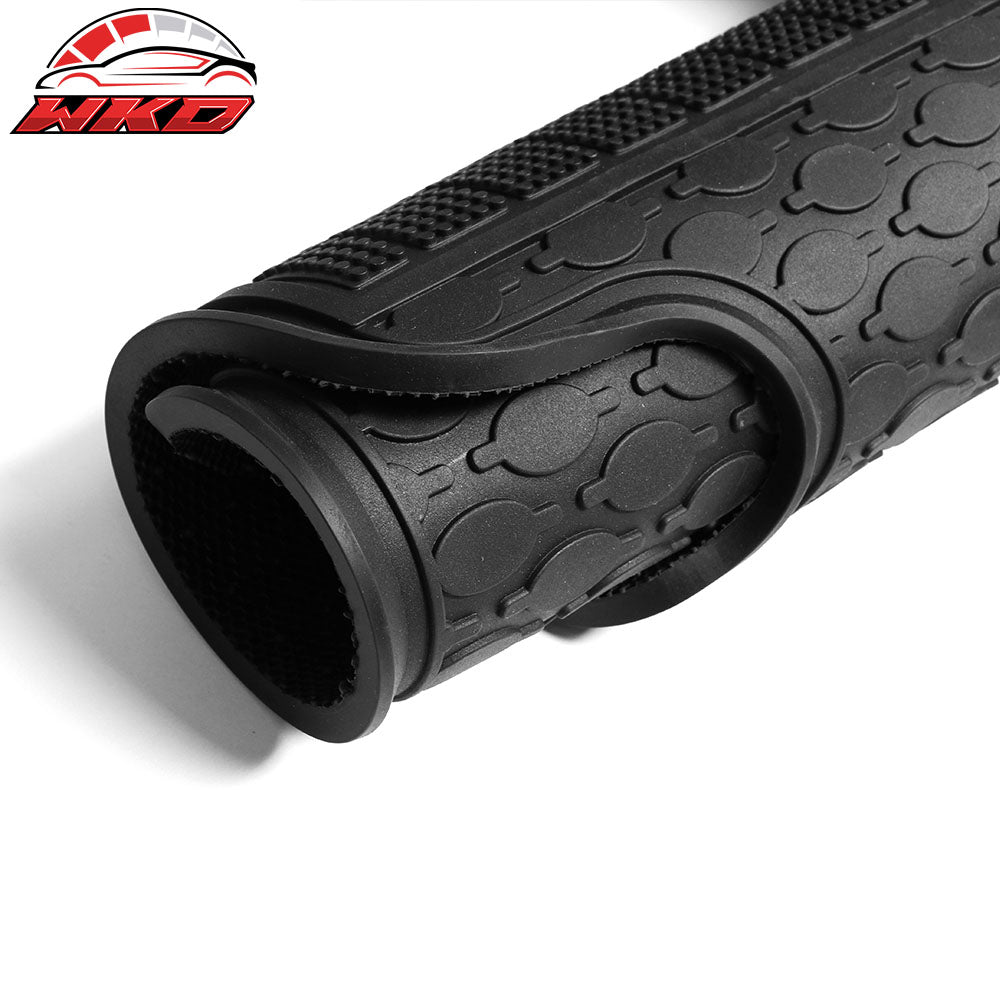 Fits 12-18 F30 3-Series/15-18 F80 M3 Heavy Duty Black Latex Floor Mats FOR (BMW)