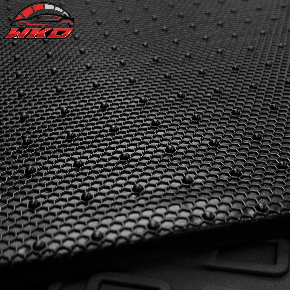 Fits 18-24 Nissan Kicks 5PC Heavy Duty Black Latex Floor Mats All Weather Carpet