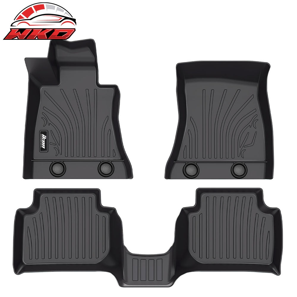 17-26 Alfa Romeo Giulia RWD Floor Mats TPE Carpets 3D IKON Style Boot Liner | Wholesale