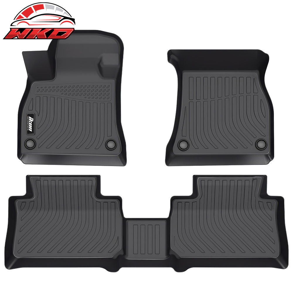 2021-25 Audi e-tron/Q8/SQ8 Floor Mats TPE Carpets 3D All Weather Custom Liner | Wholesale