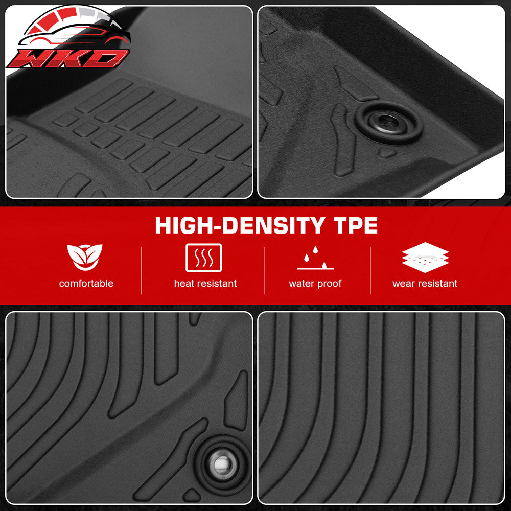 Fits 13-18 Acura RDX 5 Seats All Weather 3D Floor Mats TPE Carpets Liner 3PCS