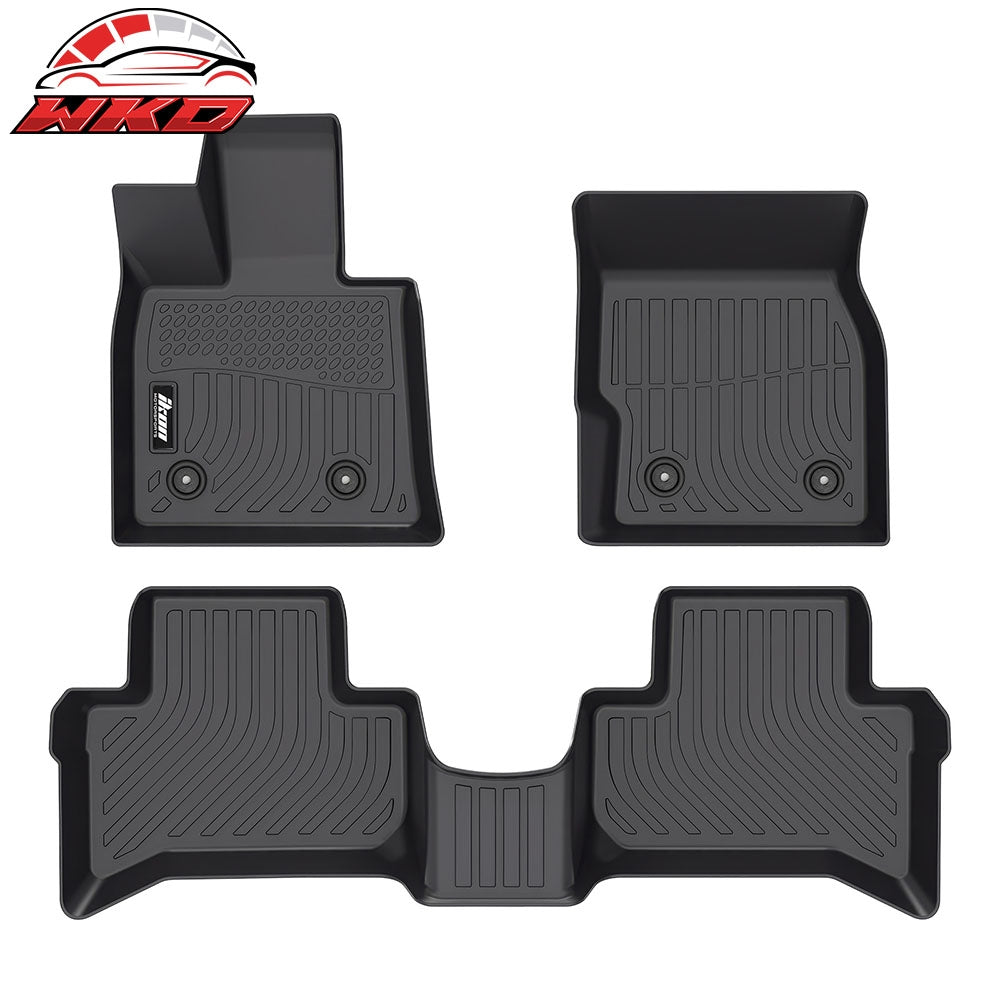 18-26 Alfa Romeo Stelvio Floor Mats TPE Carpets 3D All Weather Custom Liner | Wholesale