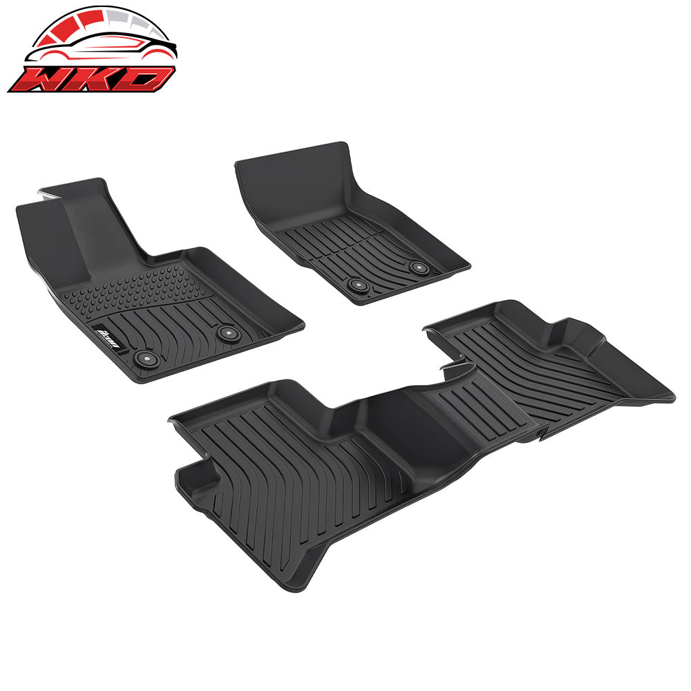 Fits 18-25 Alfa Romeo Stelvio Floor Mats TPE Carpets 3D All Weather Custom Liner