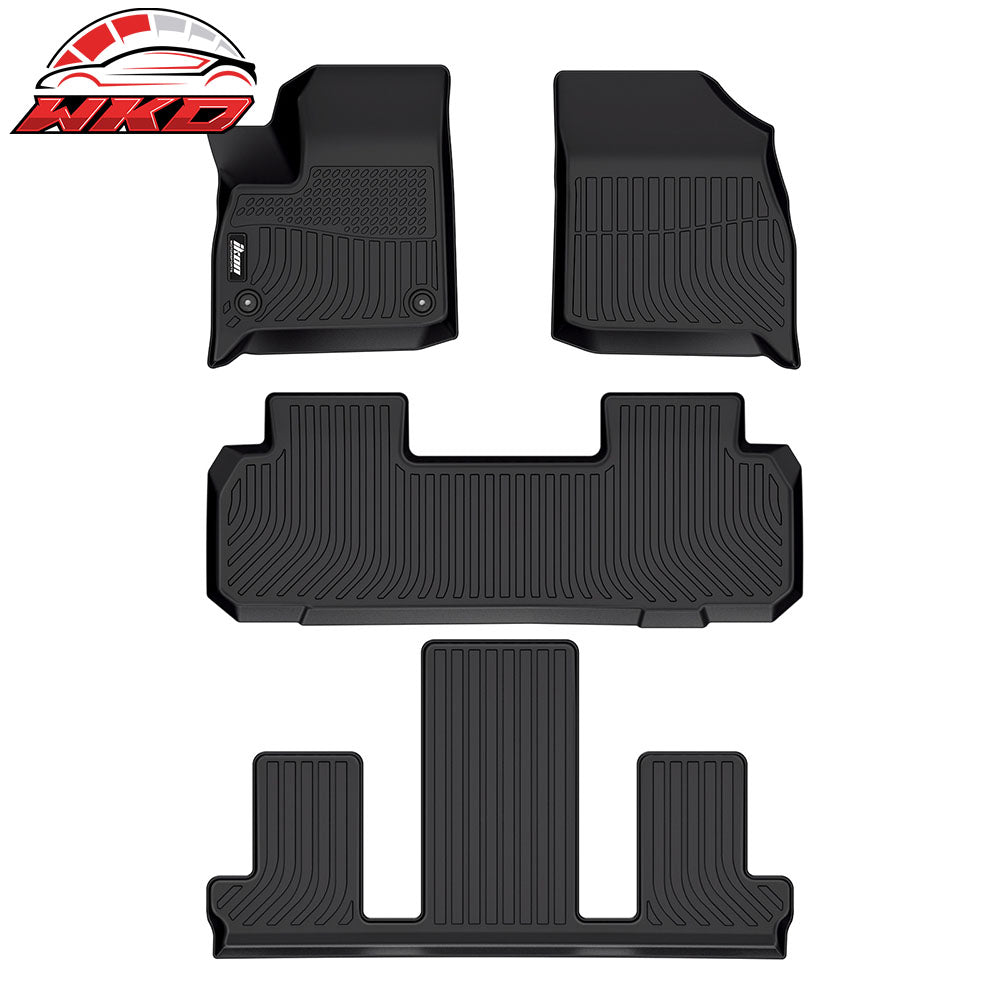 2018-24 Buick Enclave 3D Molded TPE Floor Mats Heavy Duty Carpets 4PCS Set | Wholesale