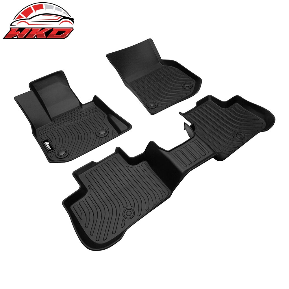 Fits 18-24 BMW X3 G01 19-25 X4 G02 3D Floor Mats All Season Carpets Liner - TPE