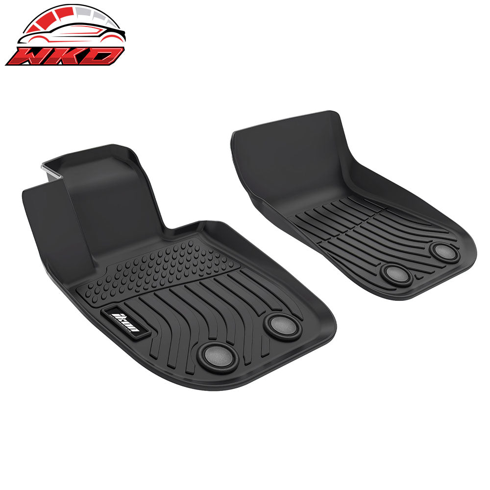 Fits 19-25 BMW G29 Z4/20-25 Toyota GR Supra Floor Mats TPE All Weather 3D Carpet