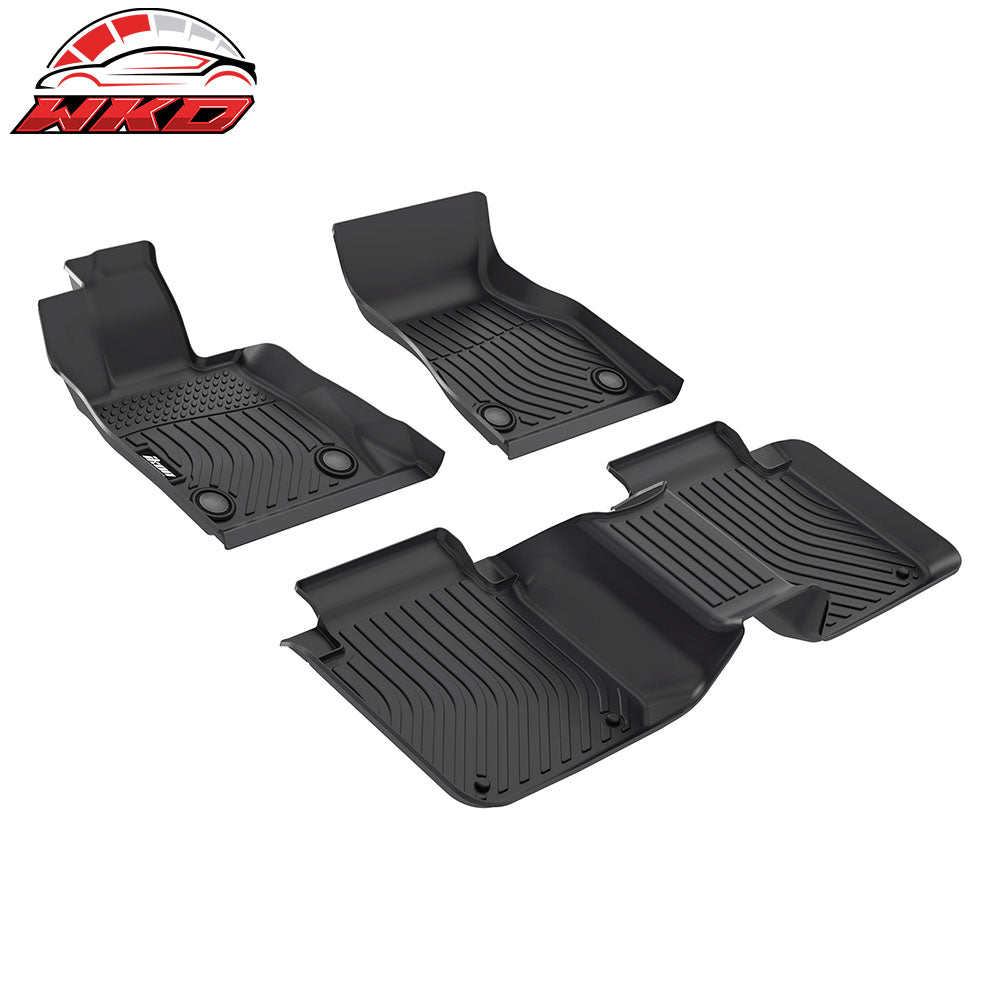 Fits 23-25 BMW G70 i7/750e Floor Mats TPE Carpets 3D All Weather Car Boot Liner