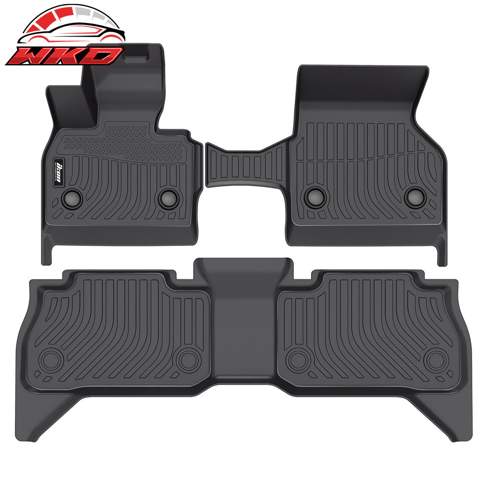 22-25 BMW I20 IX Floor Mats TPE Carpets 3D All Weather 1st 2nd Row Liner | Wholesale