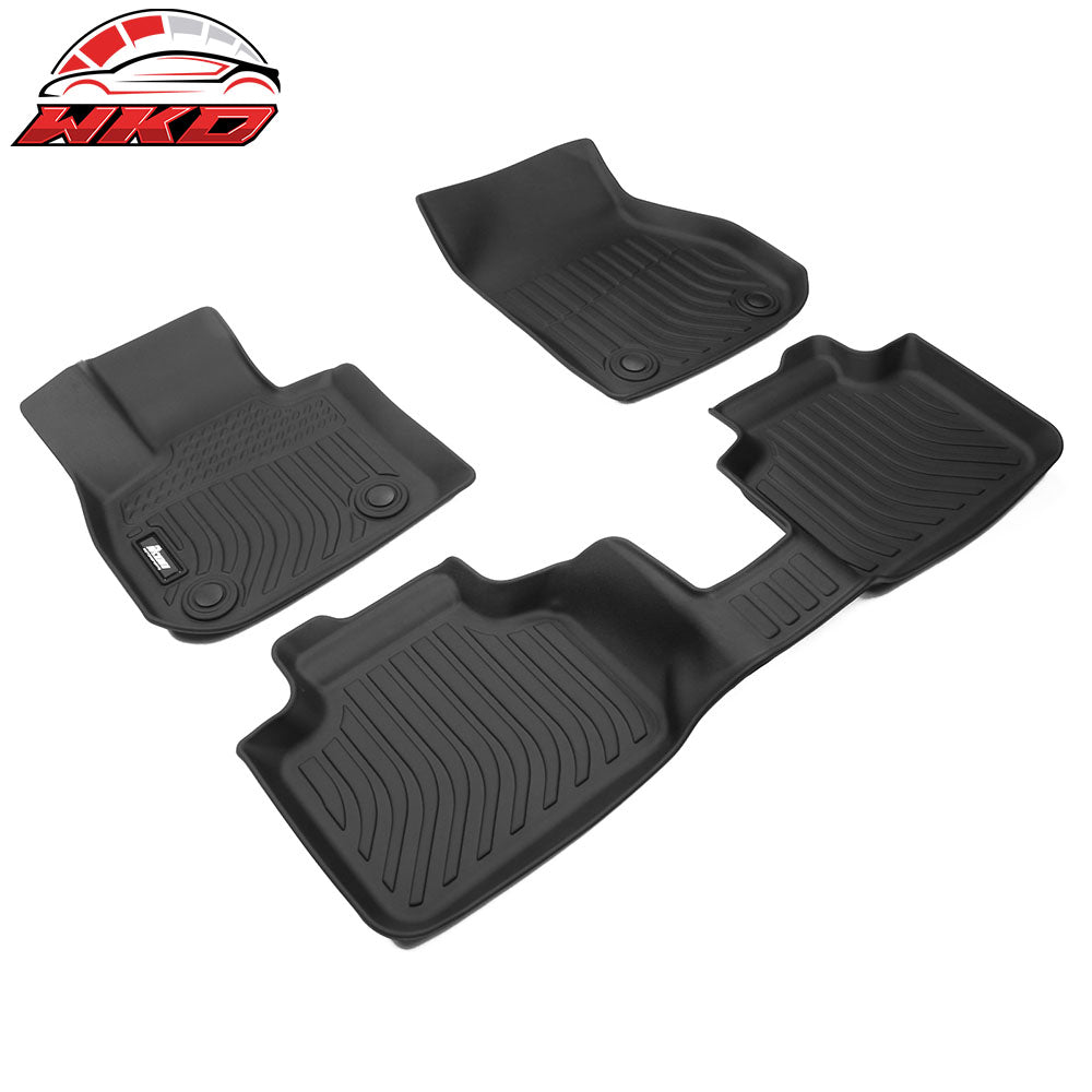 Fits 23-25 BMW X1 24-25 X2 All Weather 3D Floor Mats Front Rear Carpets TPE