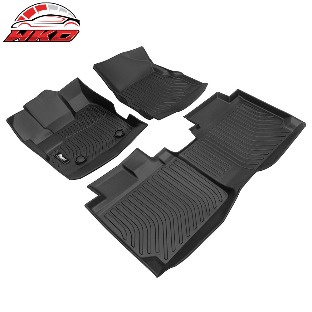 Fits 12-17 Chevy Equinox GMC Terrain TPE 3D Floor Mats 1st 2nd Row Carpet Liners