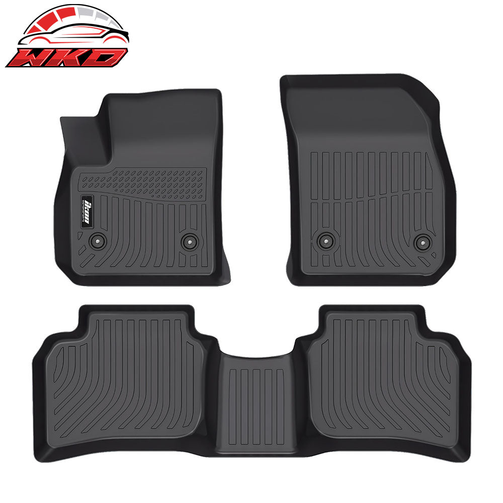 19-25 Cadillac XT4 Floor Mats TPE All Weather 3D 1st 2nd Row Carpets Liner | Wholesale