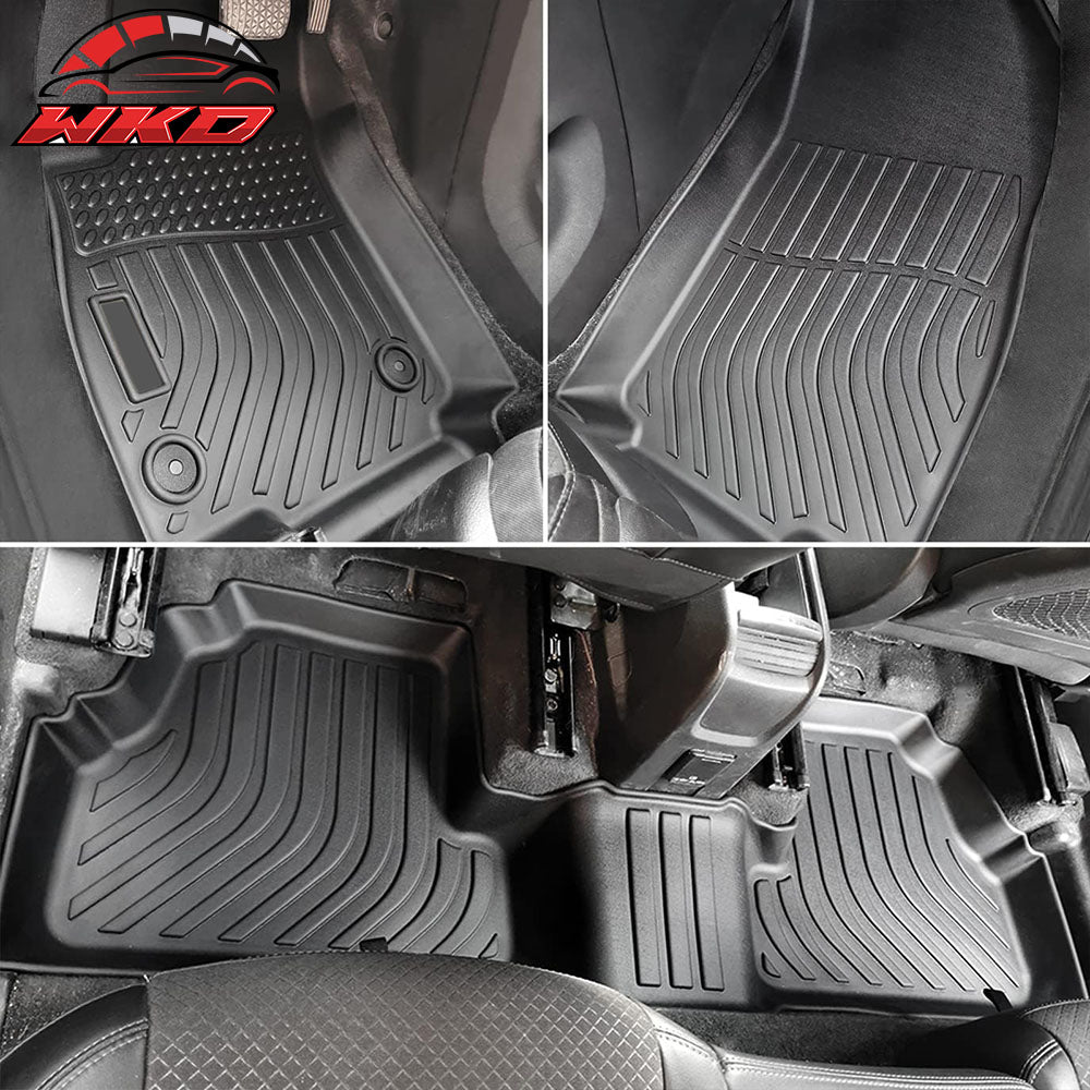 Fits 08-20 Dodge Grand Caravan 08-16 Town & Country Floor Mats 3D Carpets TPE