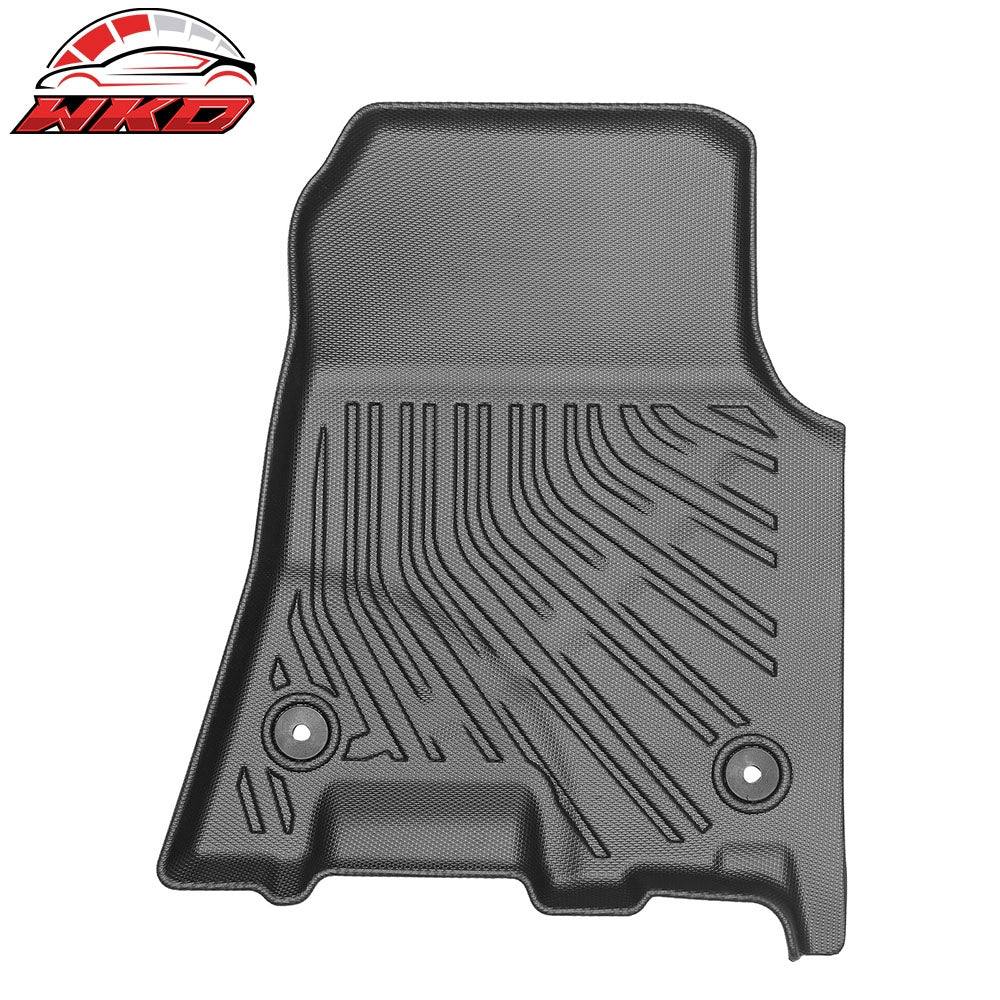 Fits 25 Ram 1500 Crew Cab Floor Mats TPE All Weather Carpet 3D 1st 2nd Row Liner