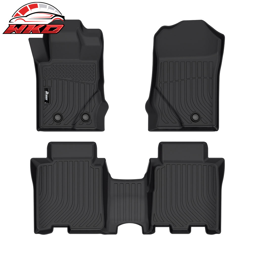 21-25 Ford Bronco 4DR Floor Mats All Weather TPE 3D Front Rear Row Carpets | Wholesale
