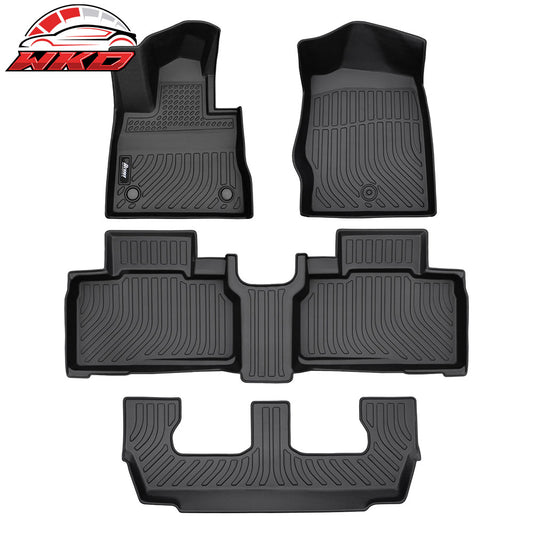2020-21 Ford Explorer 7 Seats 3D Molded Floor Mats Heavy Duty Liner TPE 4PCS | Wholesale