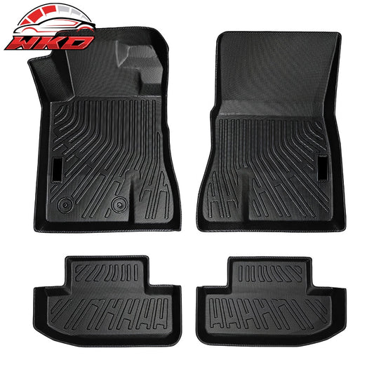 Wholesale For 15-2026 Ford Mustang Floor Mats All Weather Protection Liners TPE Carpet Black